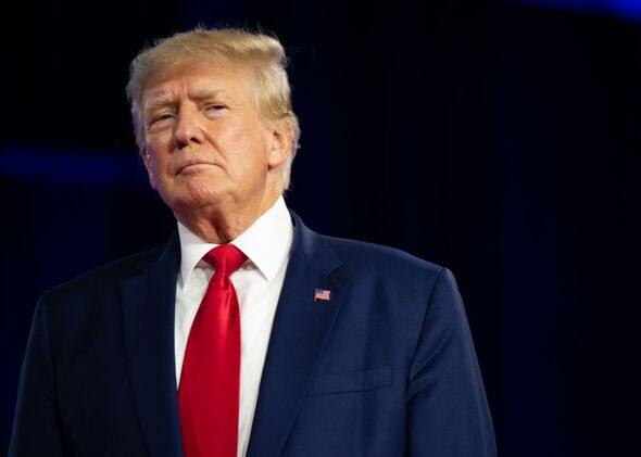 Donald Trump at the Conservative Political Action Conference (CPAC) at the Hilton Anatole.