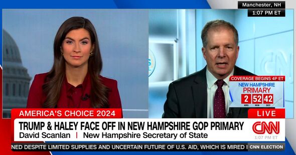 New Hampshire Secretary of State David Scanlan went on CNN this afternoon.