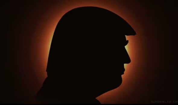 Donald Trump eclipse ad
