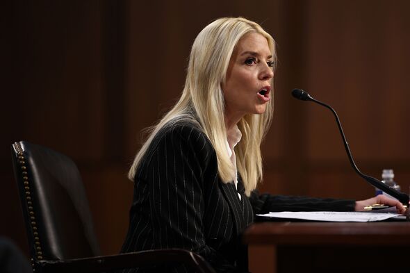 Pam Bondi Attends Confirmation Hearing To Be Attorney General