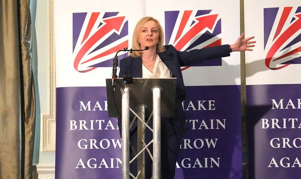 Truss echoed Trump with her slogan 'Make Britain Grow Again'