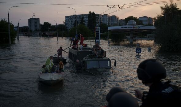 Ukraine floods