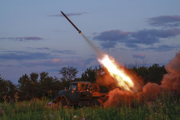 Ukraine launches rockets
