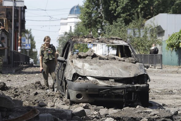 Shelling in Russia