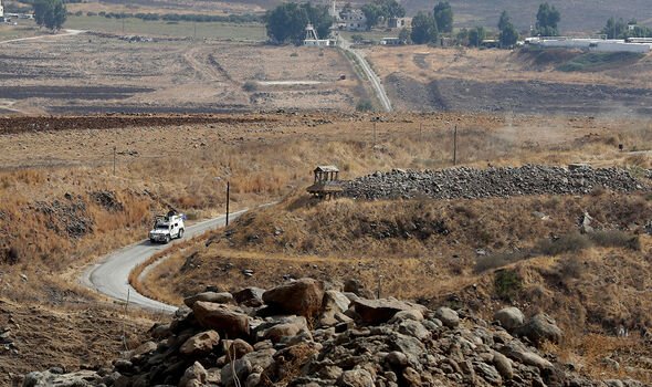 Israel and Lebanon's border
