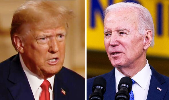 Trump and Biden 