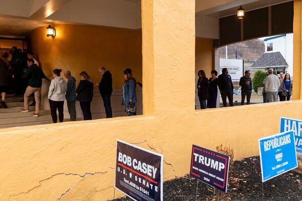 Pennsylvania Residents Cast Ballots For 2024 US Presidential Election