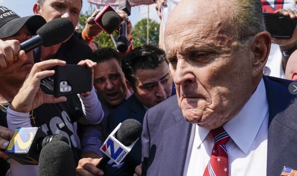 Rudy Giuliani pleads not guilty in Georgia election case