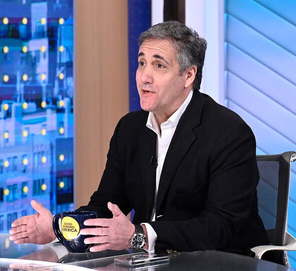 Michael Cohen is a guest on Good Morning America on Friday, March 31, 2023 on ABC