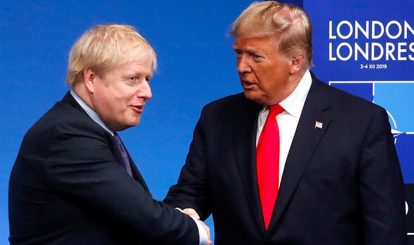 Trump and Johnson met to discuss Ukrain