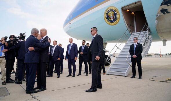 Joe Biden and Benjamin Netanyahu 