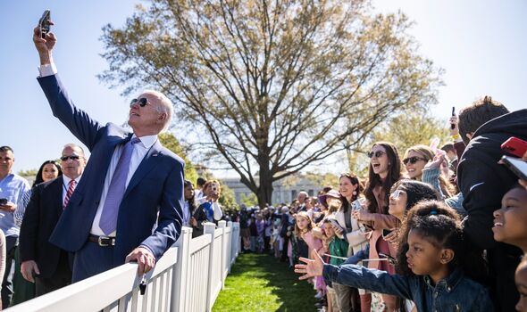 Biden took a big fall on stage at the Air Force Academy graduation