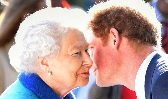 queen elizabeth ii prince harry